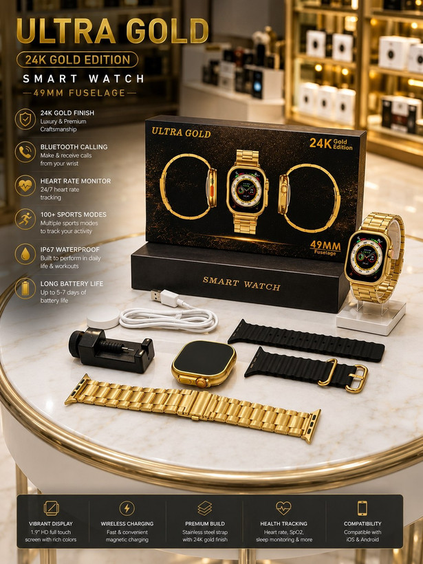 ساعت ULTRA مدل Ultra Gold 24K