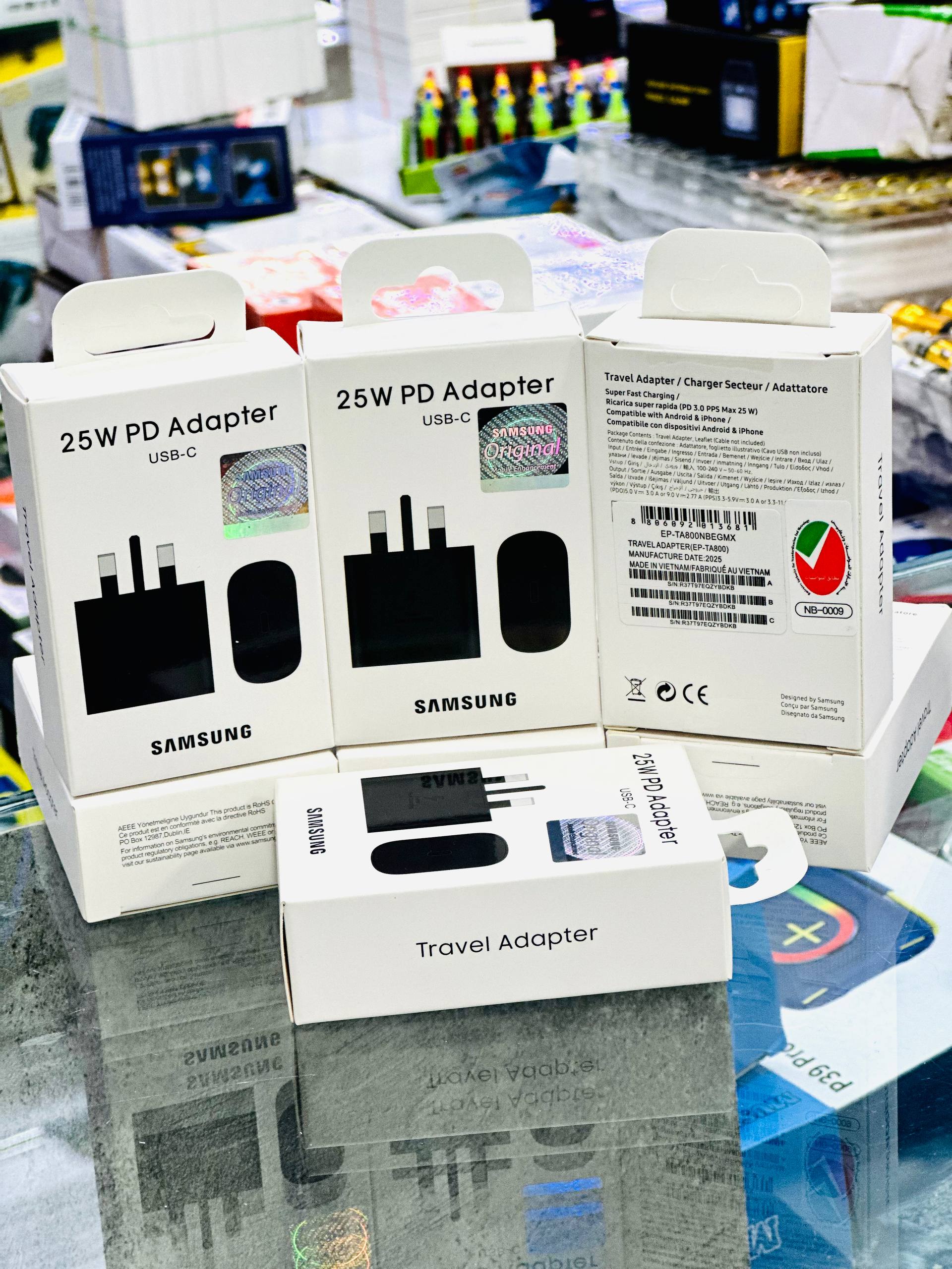 شارژر پکدار   SAMSUNG مدل       25W  3 pin