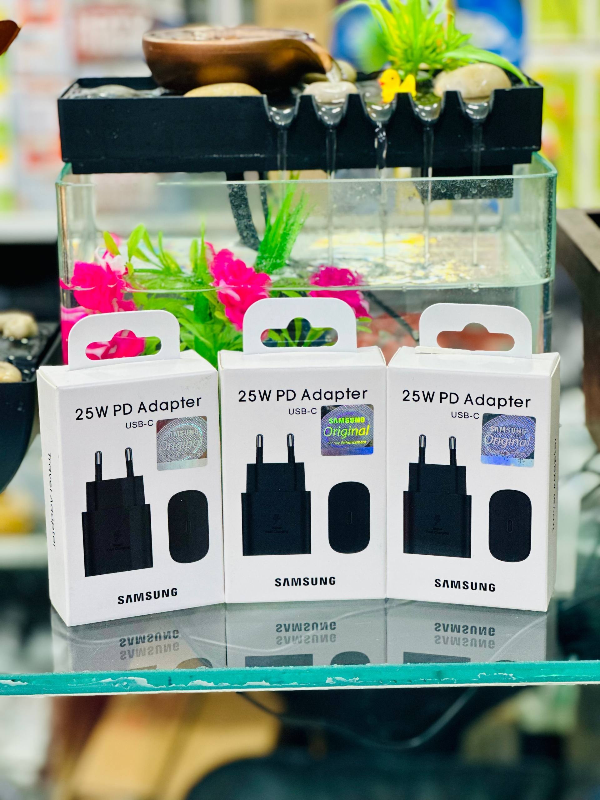 شارژر پکدار   SAMSUNG مدل       25W  2 pin