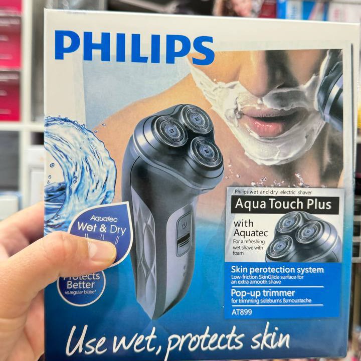 ریش تراش سه تیغ فیلیپس philips مدل AT899 اصلی