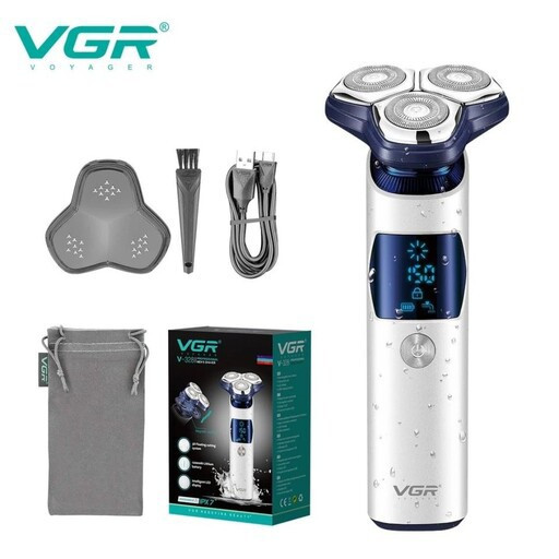 ماشین اصلاح سه تیغ ضد آب صورت وی جی آر مدل vgr v-328 کد 328 شیور ریش تراش