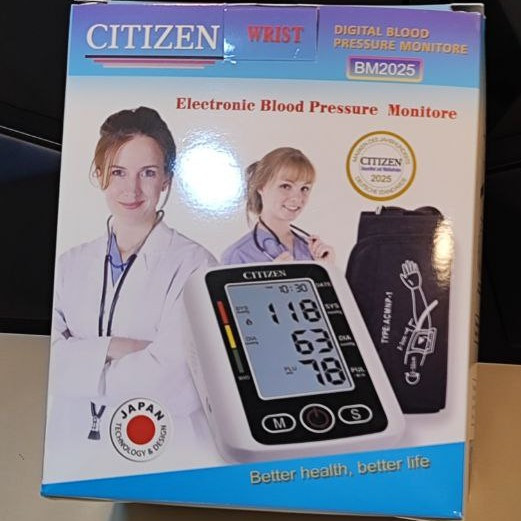 فشارسنج دیجیتالی سخنگو فارسی سیتی زن ژاپنی مدل MODELBLPM-13ltemNOCT8036NEW2021 بسیار دقیق و