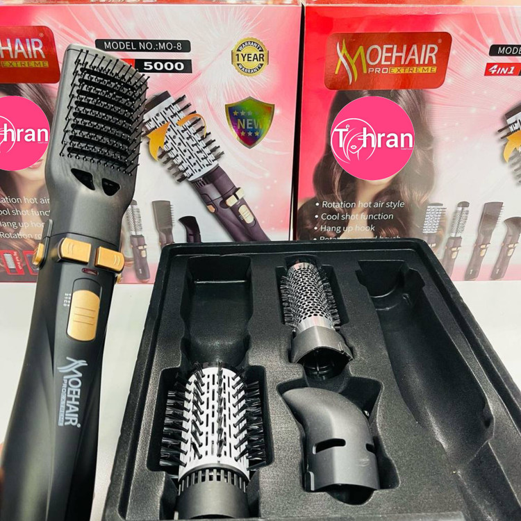 سشوار چرخشی 4 کاره 5000 وات موهایر مدل MO-8