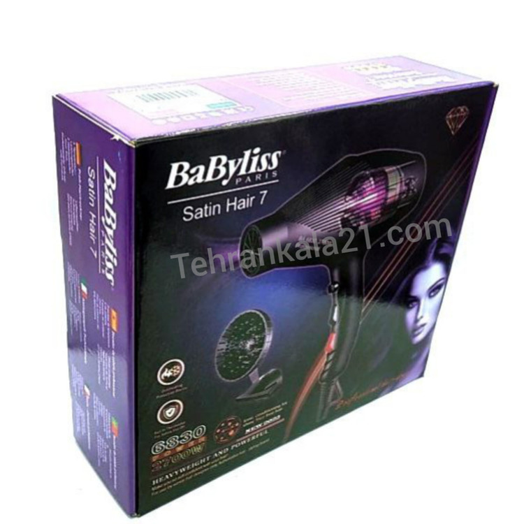سشوار حرفه ای 2700 وات بابیلیس BaByliss مدل BY-6830