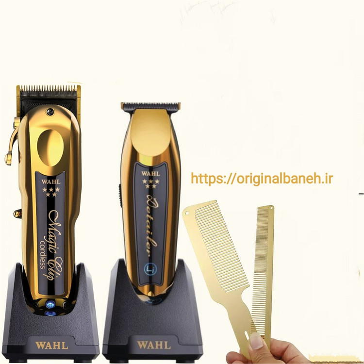 ماشین اصلاح وال-مجیک کلیپ کردلس به علت پارگی کارتن گلد Magic Clip Cordless Goldدارای فناوری تیغه کرانچ
