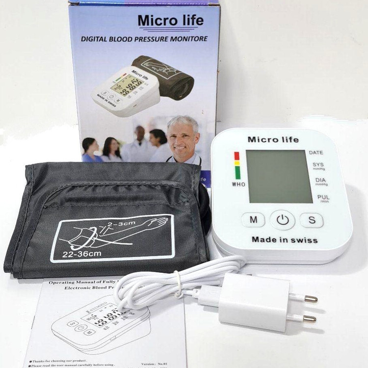 میکرو لایف Micro life 2023 ساخت سویس مانیتور دیجیتال فشار خون دیجیتالی سخن گو فارسی بازوی و نمایشگر دیجیتالی