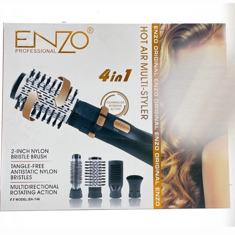 سشوار چرخشی چندکاره انزو مدل ENZO -746 ا ENZO professional and 4 midL746