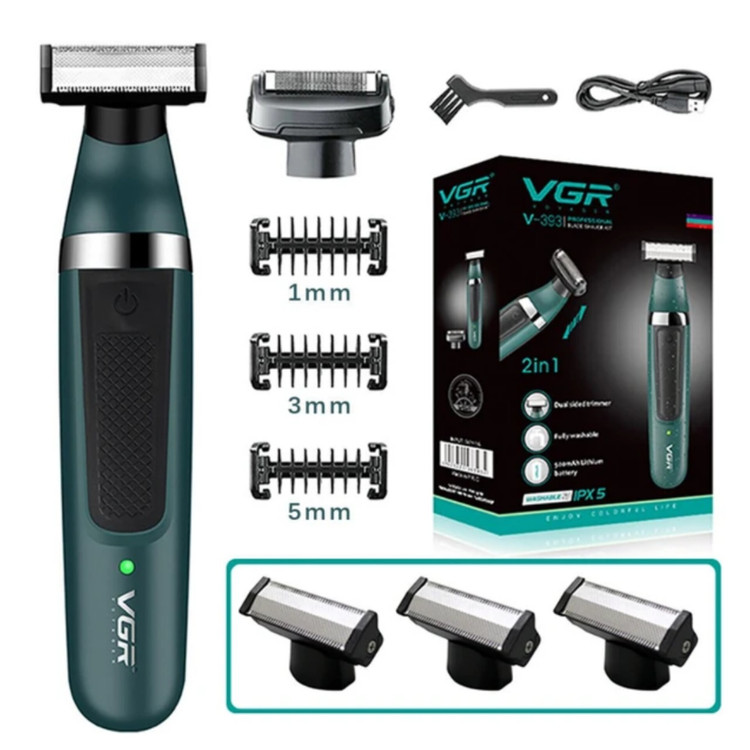 ژیلت برقی ( بادی گروم ) شارژی و برقی مدل VGR393 توجه این مدل اصلی و قیمت های پایین تر کاملا فیک می باشد