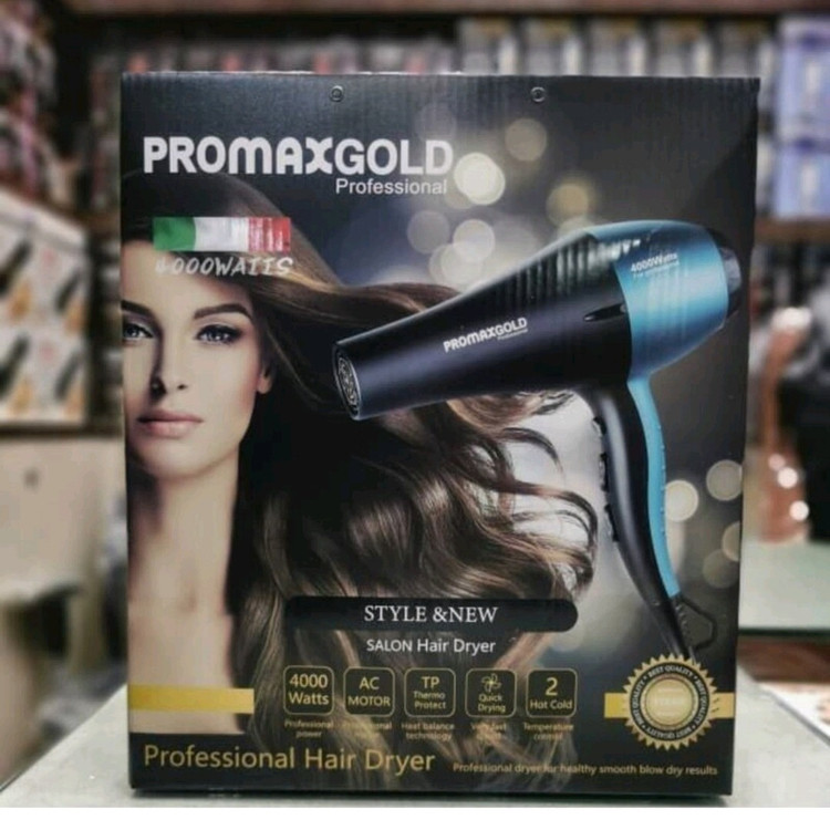 سشوار متور سنگین پرومکس گلد PROMAXGOLD حرفه ای و مناسب سالون های حرفه ای
