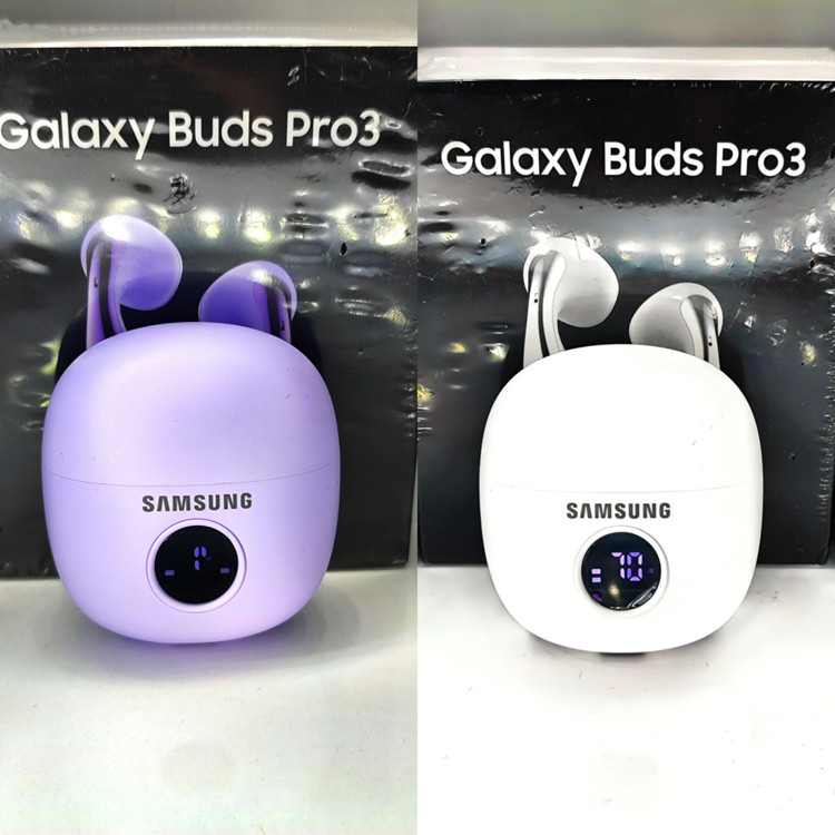 ایرپاد سامسونگ گلکسی بادز Galaxy Buds 3 pro سه رنگ سفید ، مشکی ، بنفش ویژه تخفیف آخر سال