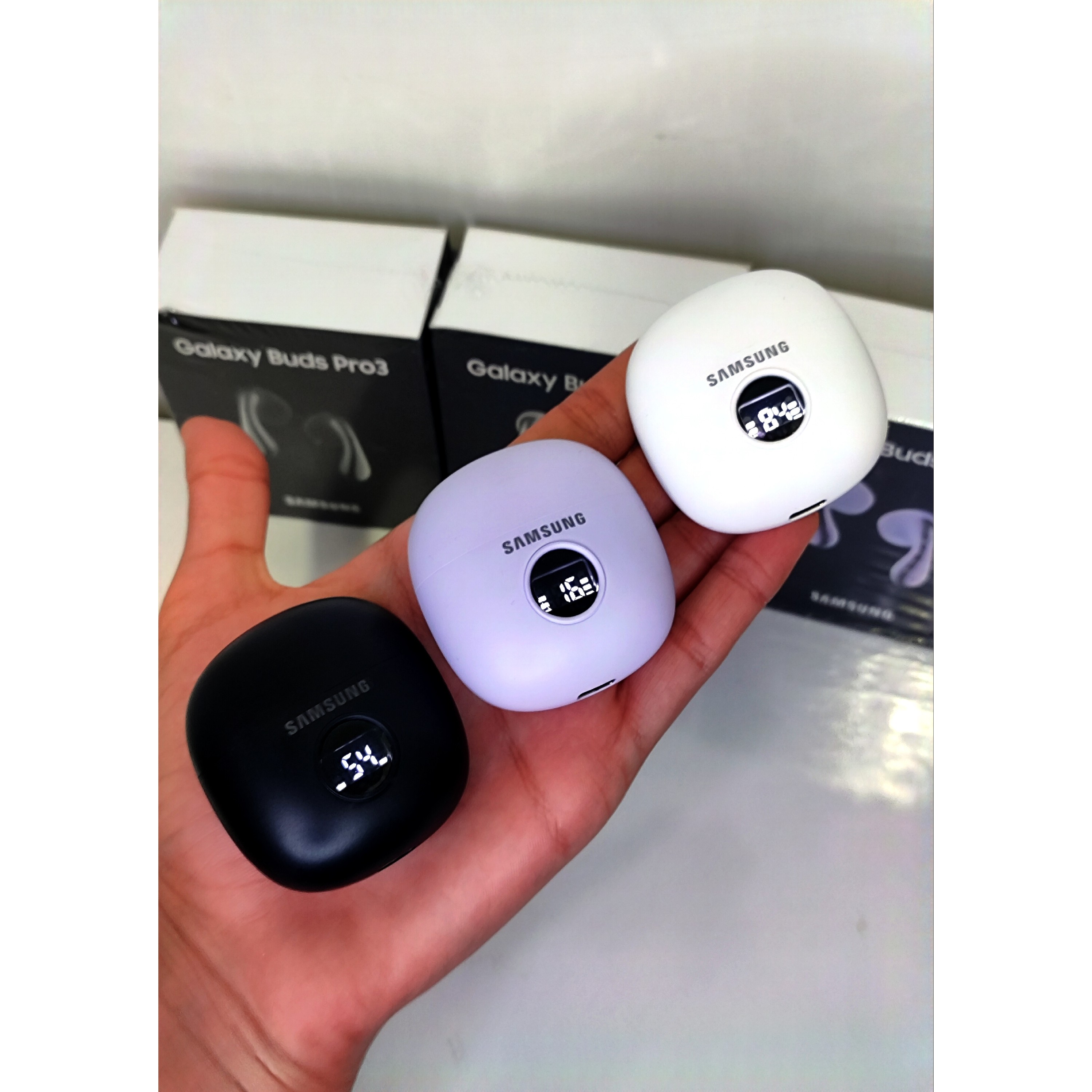 ایرپاد سامسونگ گلکسی بادز پرو 3 مدل galaxy buds 3 pro جدید ترین نسخه جهان