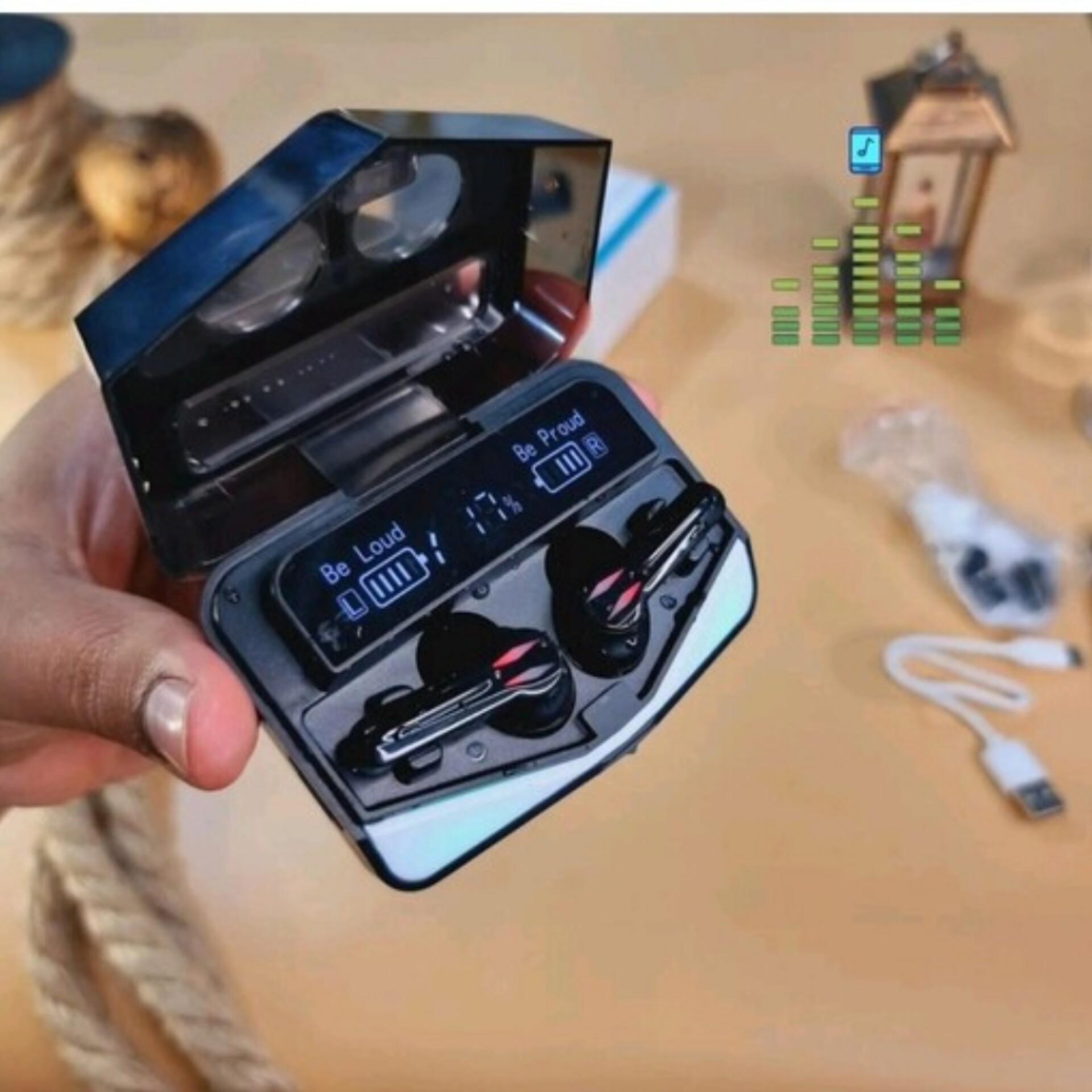 ایرپاد گیمینگnewvest m28با امکانات عالی رنگ( مشکی)