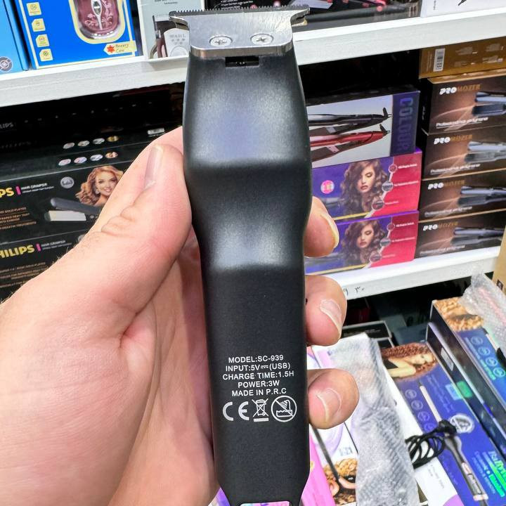 ریش تراش یا خط زن سیلور کرست مدل SC-939 برند المان باتری لیتیومی و فست شارژ فروش ویژه به قیمت عمده