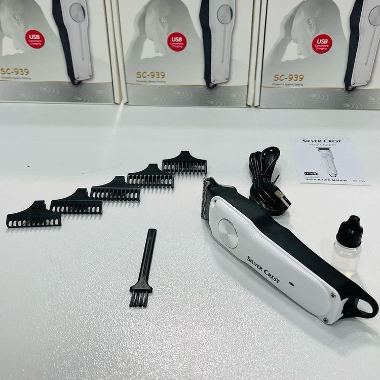 ریش تراش یا خط زن سیلور کرست مدل SC-939 برند المان باتری لیتیومی و فست شارژ فروش ویژه به قیمت عمده