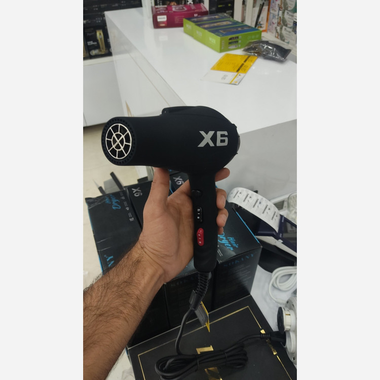 سشوار انزو X6مخملی ضدخش لیزری نشکن و موتور سنگین کاملا 9997
