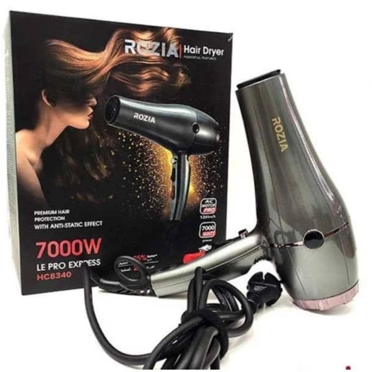 سشوار حرفه ای روزیا HC8340هفت هزار وات