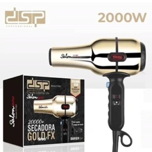 سشوار طلایی اصلی DSPمدل 37082با کله دیسپانسر