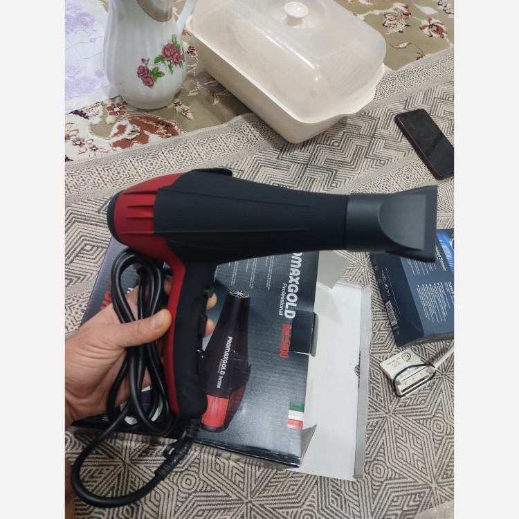سشوار موتور سنگین مکس گولد 9000
