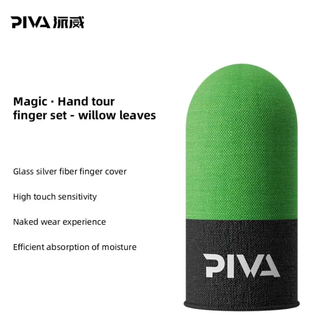 آستین انگشتی گیمینگ پیوا PIVA بسته ۱۰ عددی