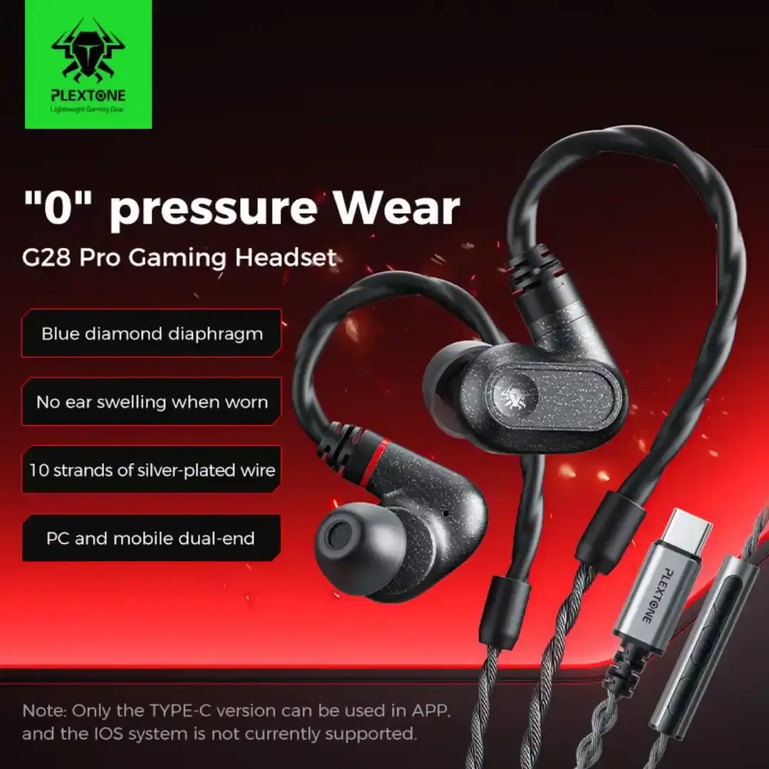 هندزفری گیمینگ پلکستون Plextone G28 Pro Type-C