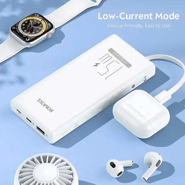 پاوربانک 10000 میلی آمپر روموس ROMOSS PRC10-141