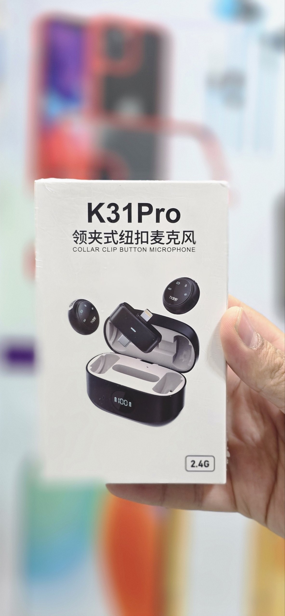 میکروفون یقه ای 🔴 مدل K31 PRO