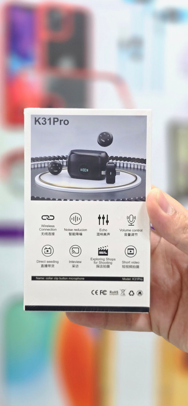 میکروفون یقه ای 🔴 مدل K31 PRO