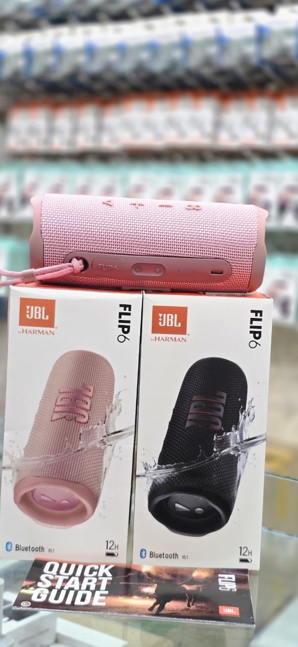 اسپیکر اورجینال  🔴JBL ⚫️HARDMAN  مدل FLIP 6