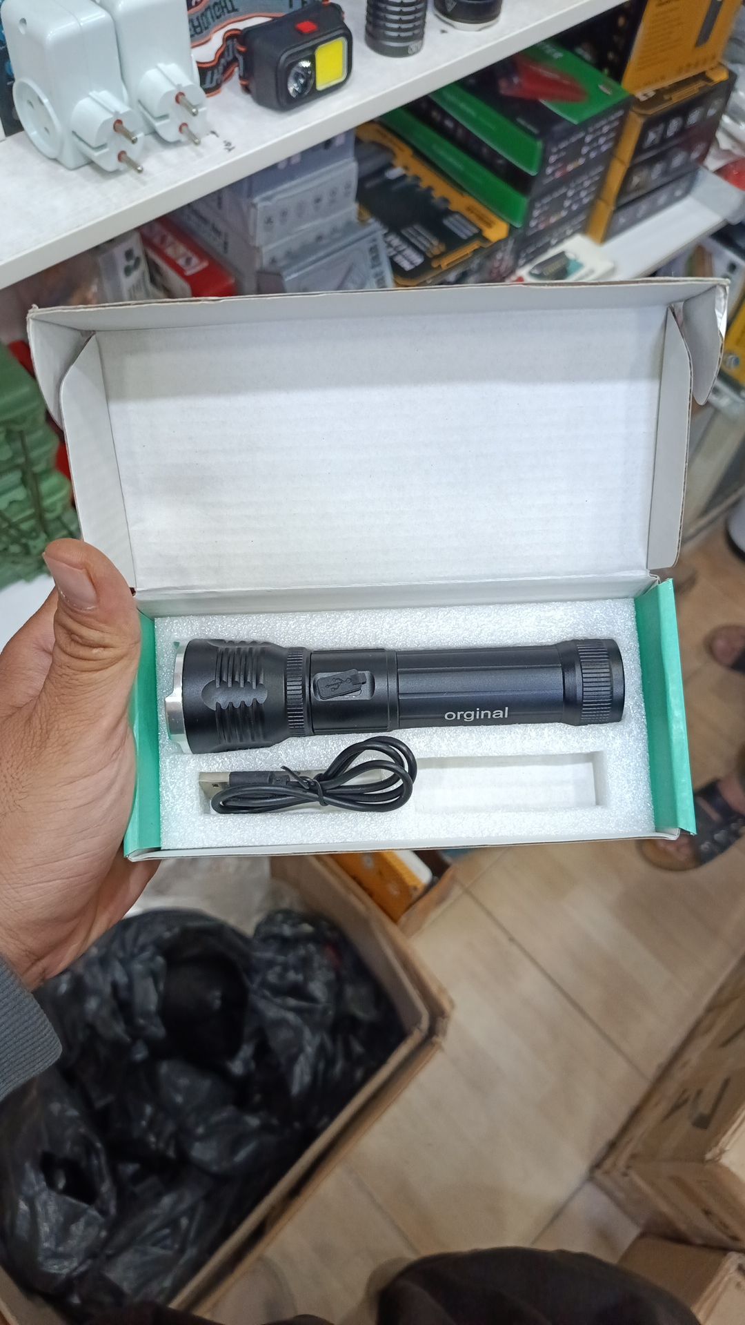 چراغقوه مدل orginal تک باتری