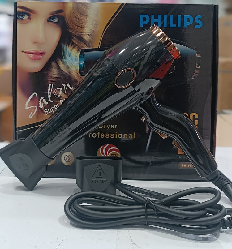 سشوار فیلیپس مدل PH-3472 با موتور ۲۱ و توان 3200 وات