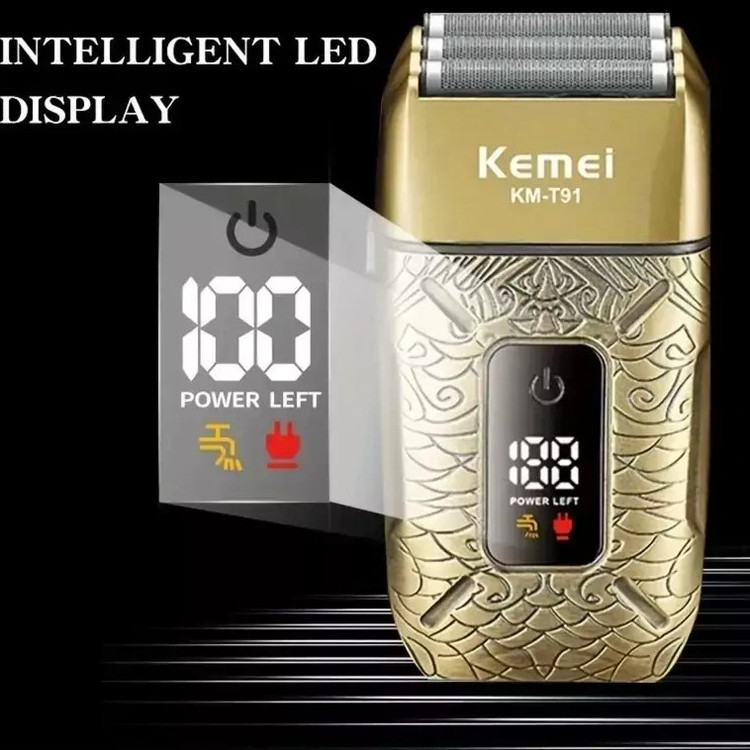 ست ماشین اصلاح کیمی مدل KM-T91 با برش مستقیم
