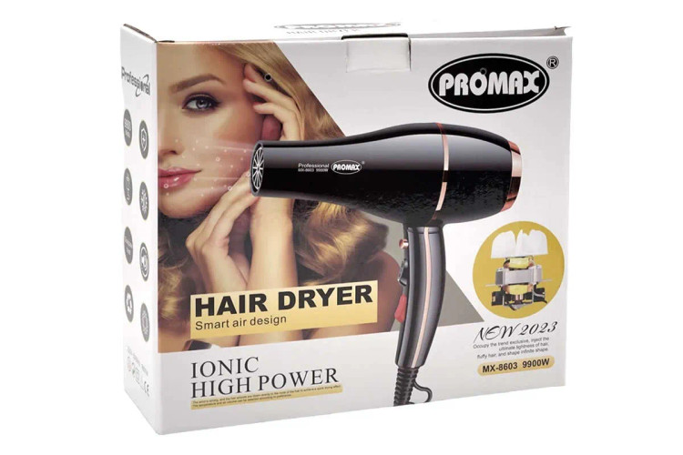 سشوار حرفه ای پرو مکس 99000 وات 8603 professional Promax