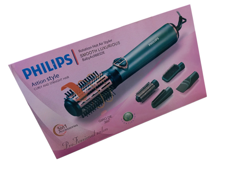 سشوار چرخشی حرفه ای فلیپس اورجینال PHILIPS pro as988sed