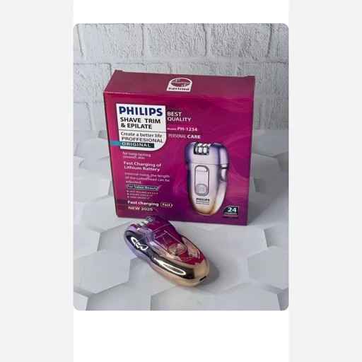 اپیلاتورفلیپس اورجینال شرکتی دیجیتالیPHILIPS NETHERLANDS1234