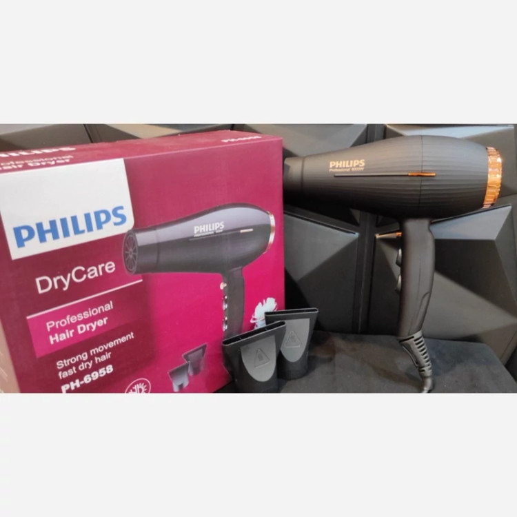 سشوار حرفه ای مارک فلیپس متور سیم پیچی PHILIPS 6958