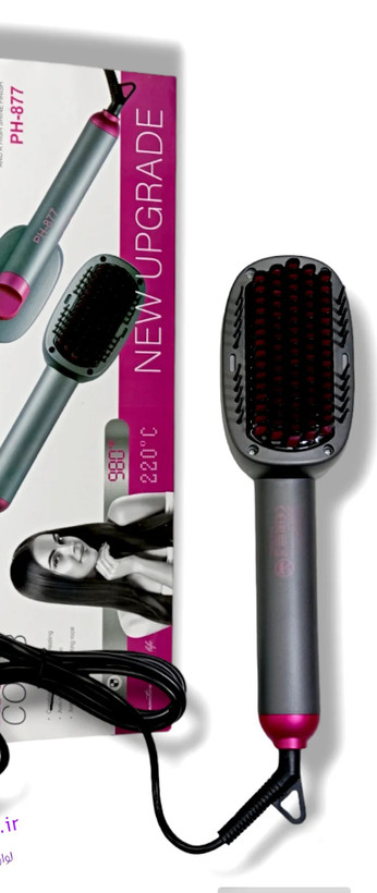 برس حرارتی فلیپس هوشمند با متغییر بودن دما حرارت متناسب با ضخامت مو PHILIPS 877