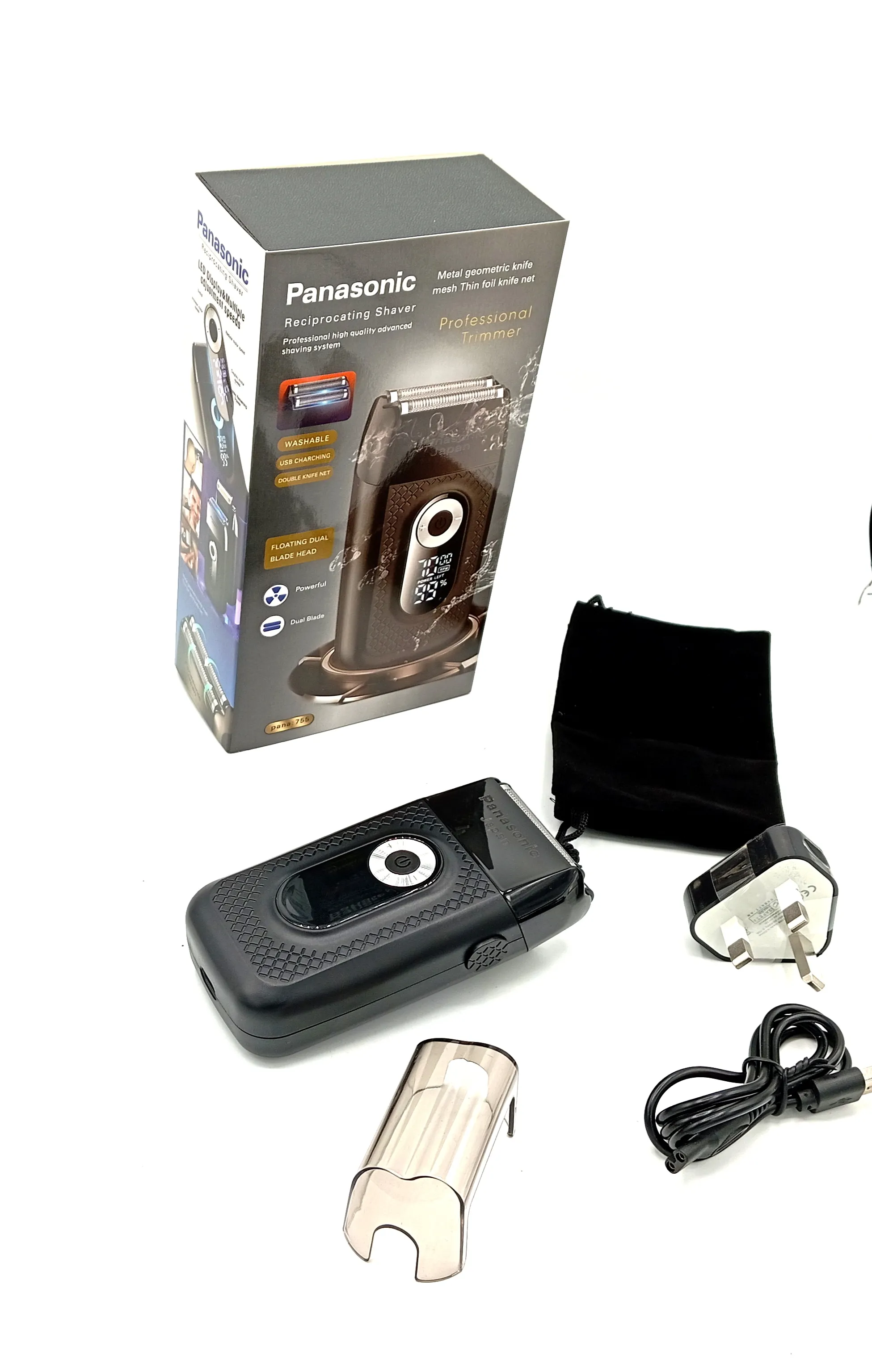 ریش تراش غلطکی ضدحساسیت پاناسونیک ژاپن panasonic pa-755