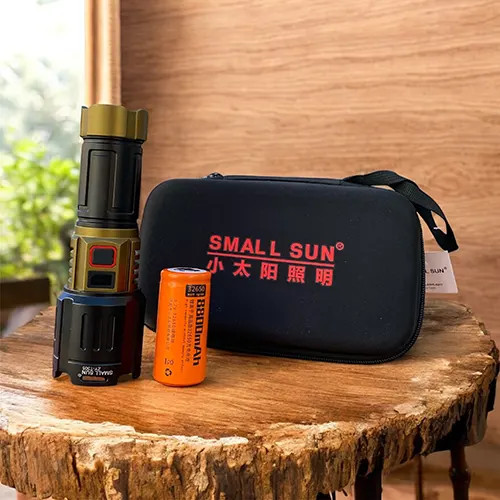 چراغ قوه دستی زومدار اسمال سان Small Sun مدل ZY-T308