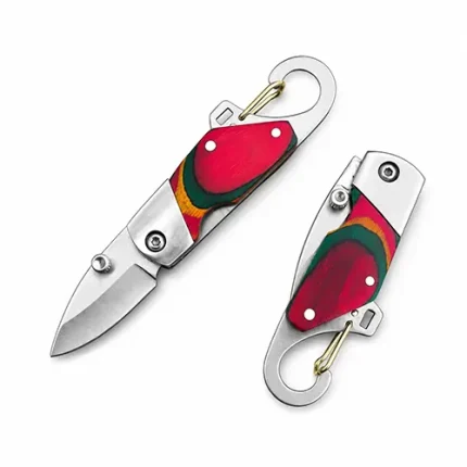 چاقوی جیبی جاکلیدی کارابین‌دار مدل MZ-61