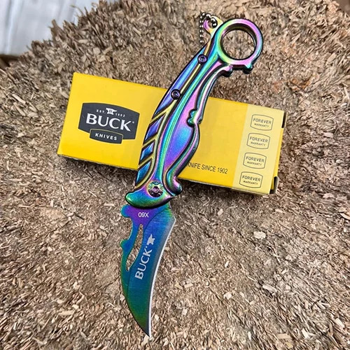 چاقو تاشو کارامبیتی باک BUCK مدل X60