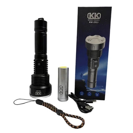 چراغ قوه شارژی زوم دار KK مدل KM-292J