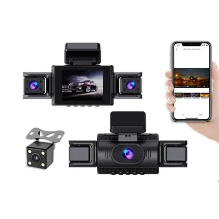 دوربین ثبت وقایع خودرو 4 لنزه وای فای دار VEHICLE BLACKBOX DVR