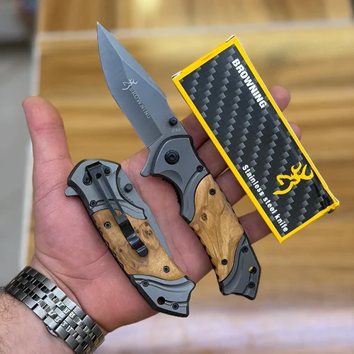 چاقوی تاشو جیبی برونینگ BROWNING مدل X49
