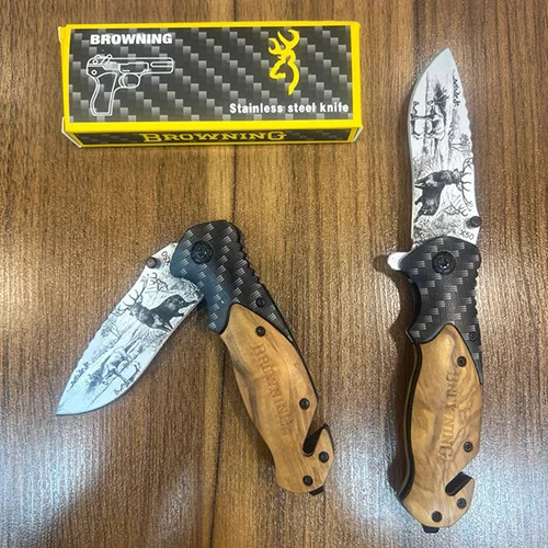 چاقوی کمپینگ برونینگ کارتر دار BROWNING مدل X50-3D