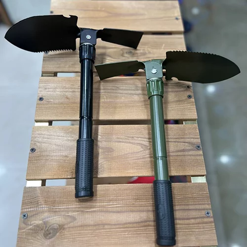 بیلچه تاشو چندکاره کمپینگ مدل Camping Shovel 5 Function Foldaway