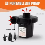 پمپ باد برقی فندکی دو طرفه مدل HS-8102