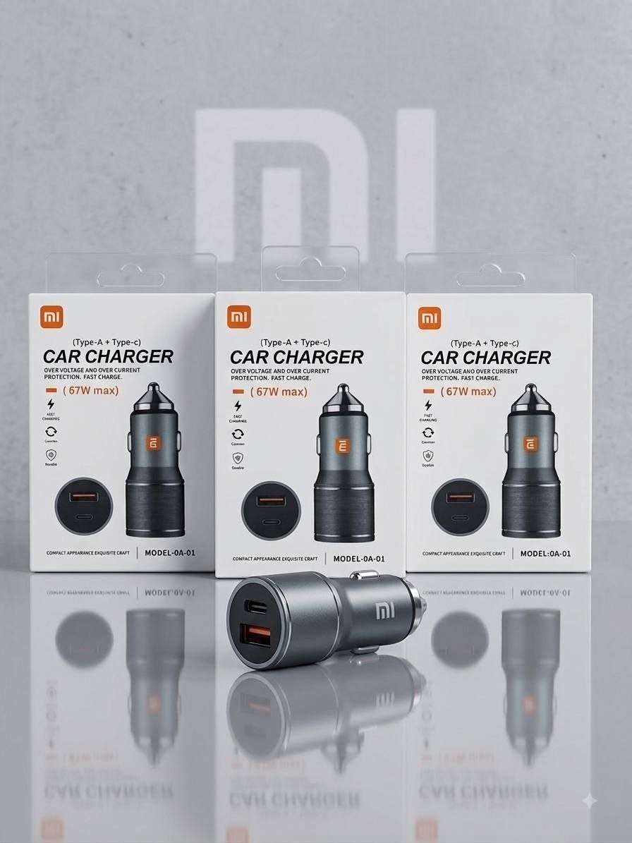 شارژر فندکی خودرو MI 67W