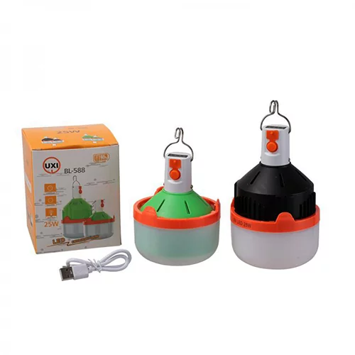 لامپ شارژی مسافرتی 25 وات UXI مدل BL-588