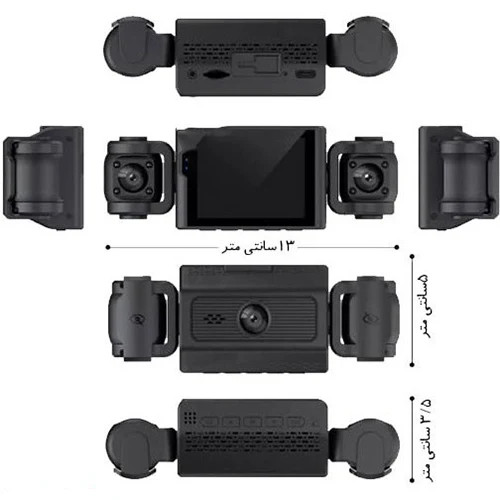 دوربین خودرو بلک باکس WDR3