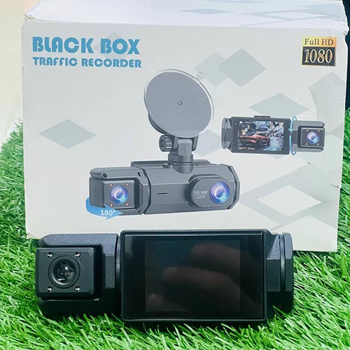 دوربین داشبورد ماشین BLACK BOX مدل S-2 Ultra با ۳ لنز و اتصال Wi-Fi